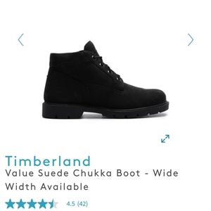 timberland value suede chukka boot